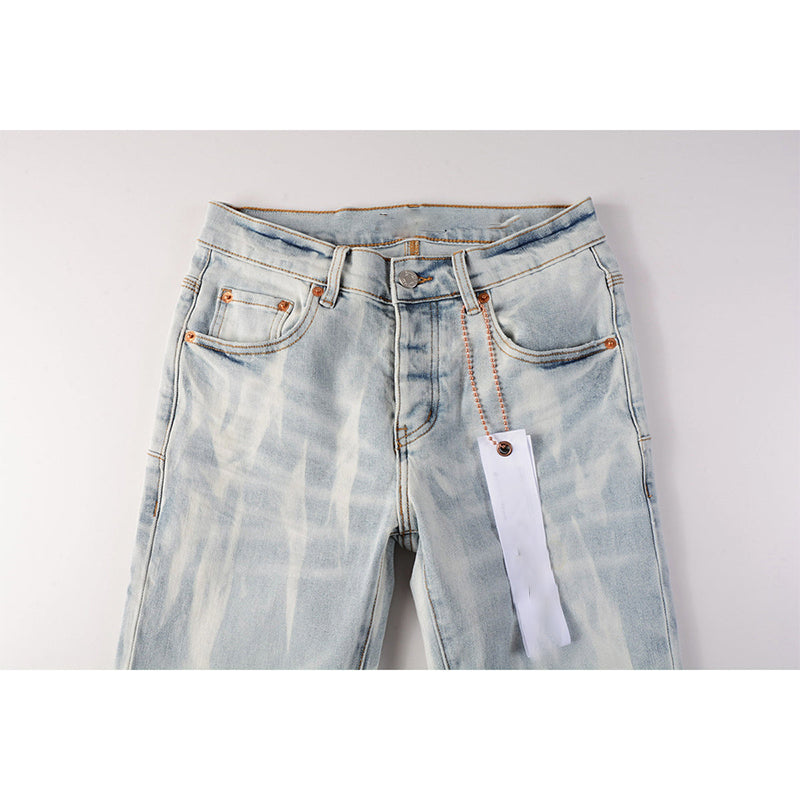 purple brand jeans Pure Cotton High Street Trend