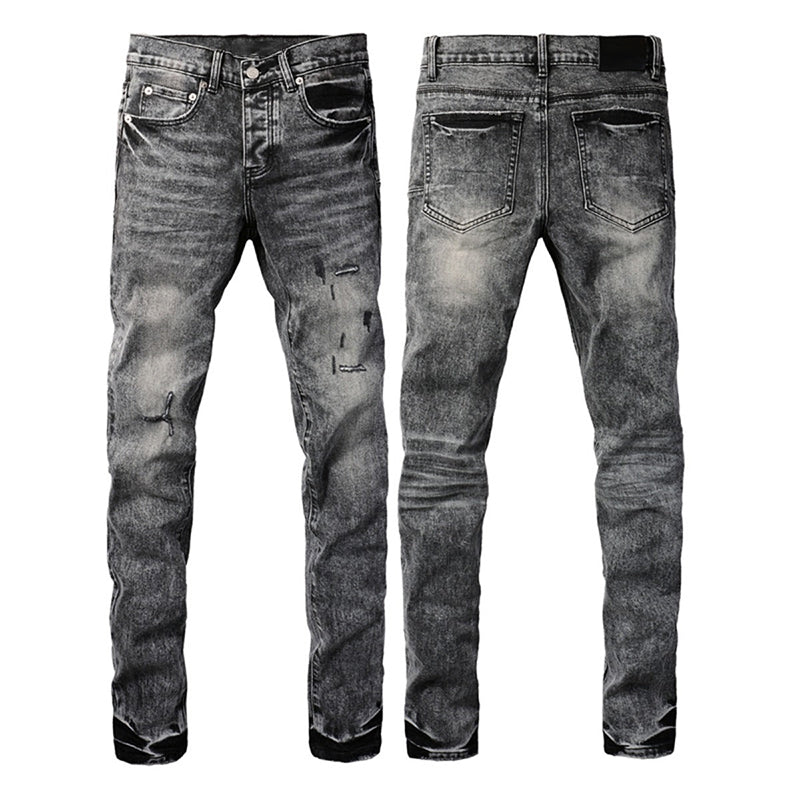 purple brand jeans Pure Cotton High Street Trend