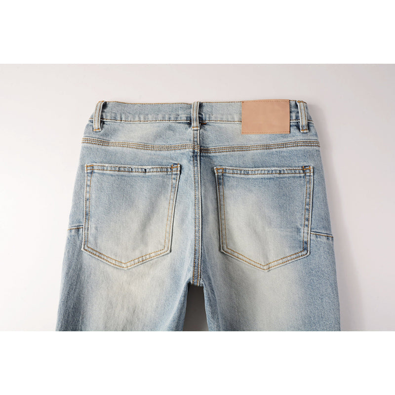 purple brand jeans Pure Cotton High Street Trend