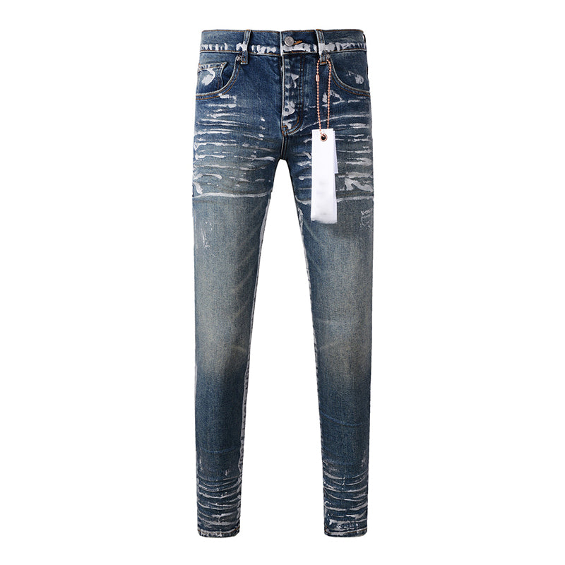 purple brand jeans Pure Cotton High Street Trend