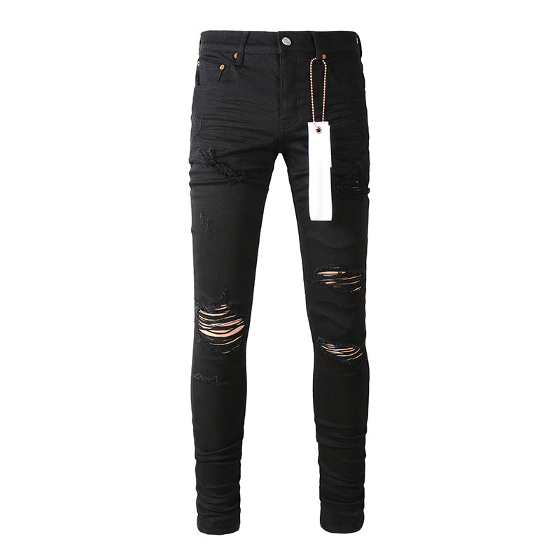 purple brand jeans Pure Cotton High Street Trend