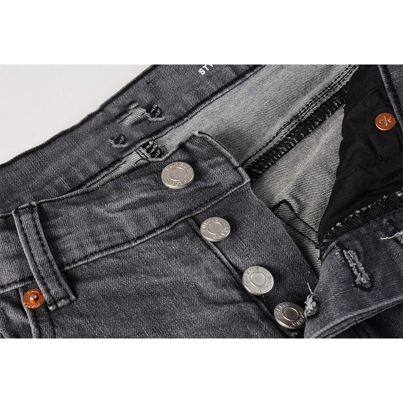 purple brand jeans Pure Cotton High Street Trend