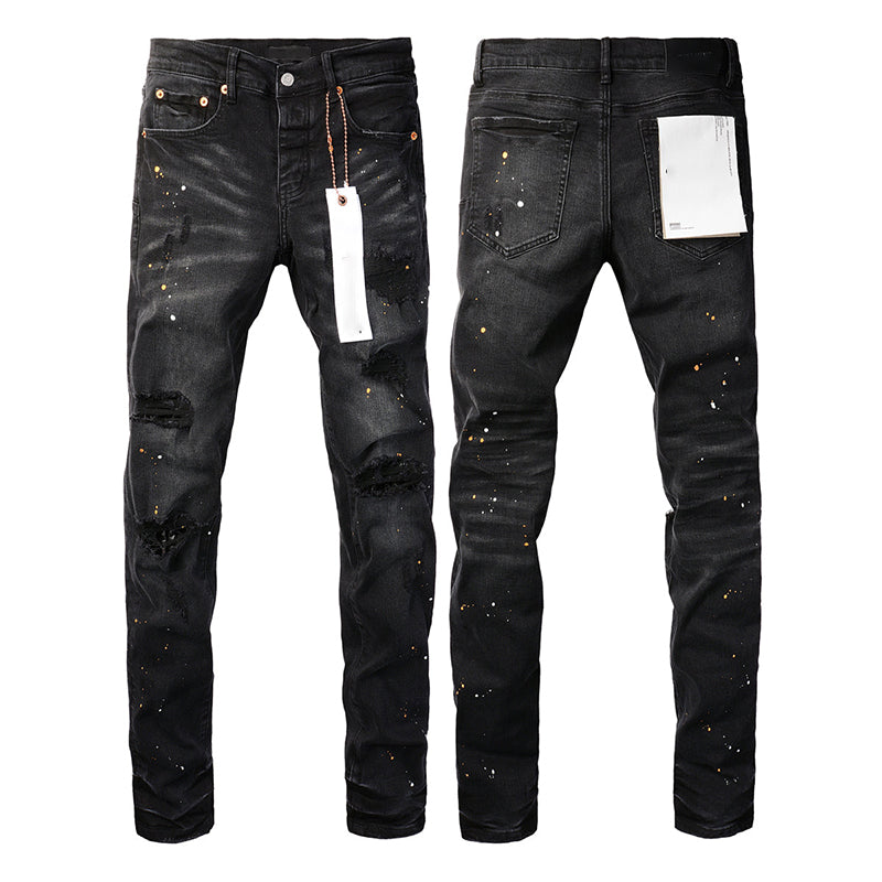 purple brand jeans Pure Cotton High Street Trend