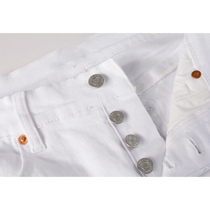 purple brand jeans Pure Cotton High Street Trend