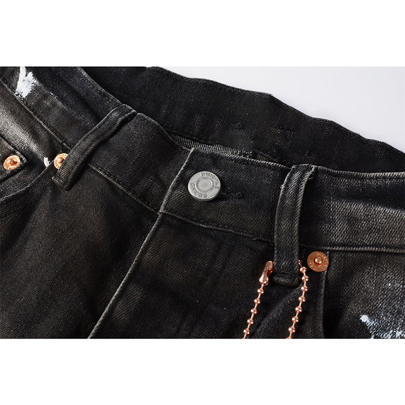 purple brand jeans Pure Cotton High Street Trend