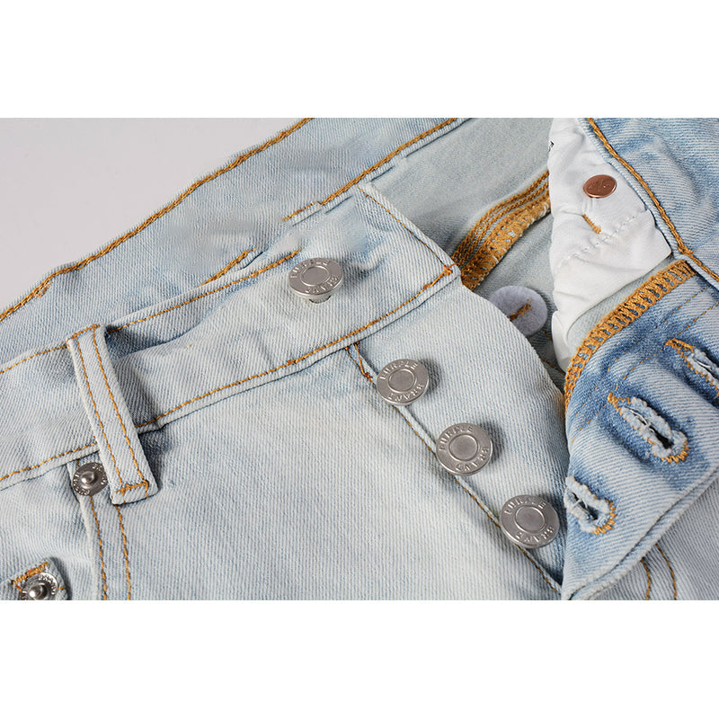 purple brand jeans Pure Cotton High Street Trend