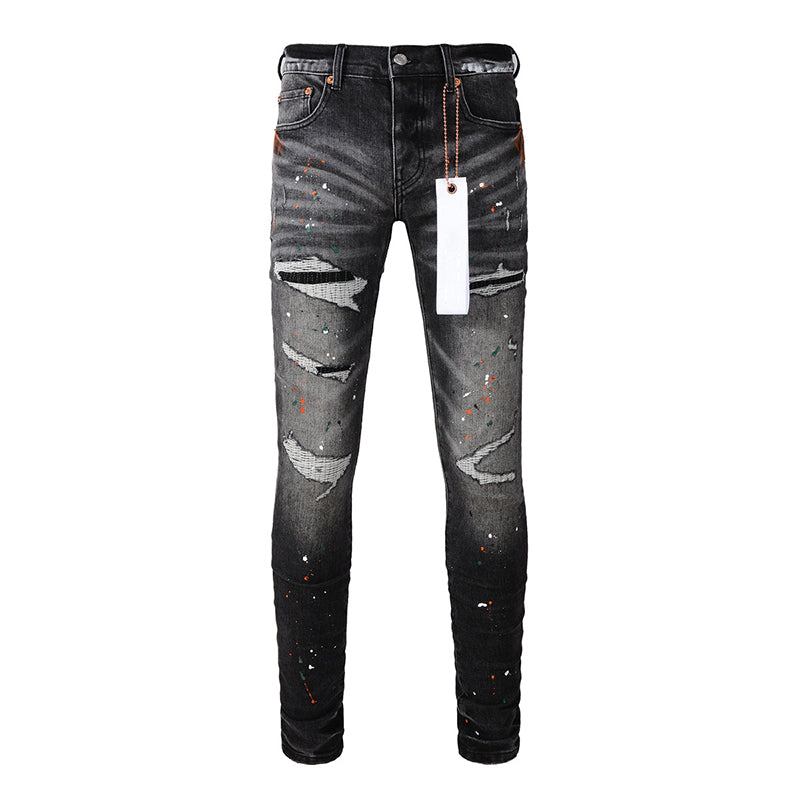 purple brand jeans Pure Cotton High Street Trend