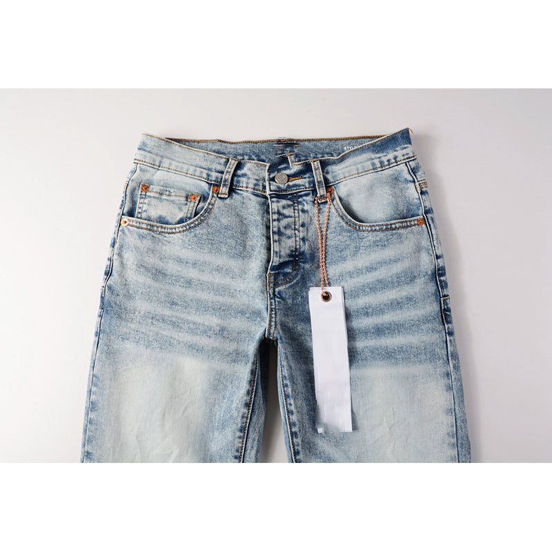 purple brand jeans Pure Cotton High Street Trend