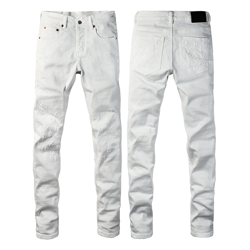 purple brand jeans High Street Distressed