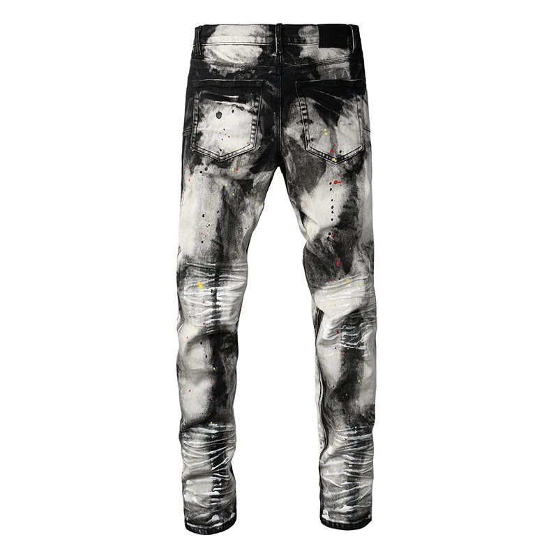 purple brand jeans High Street Distressed