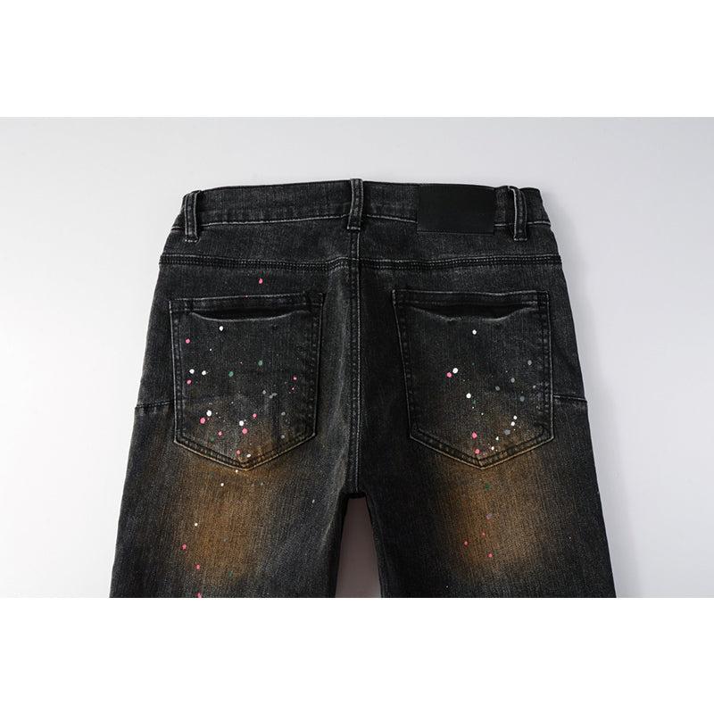 purple brand jeans Pure Cotton High Street Trend