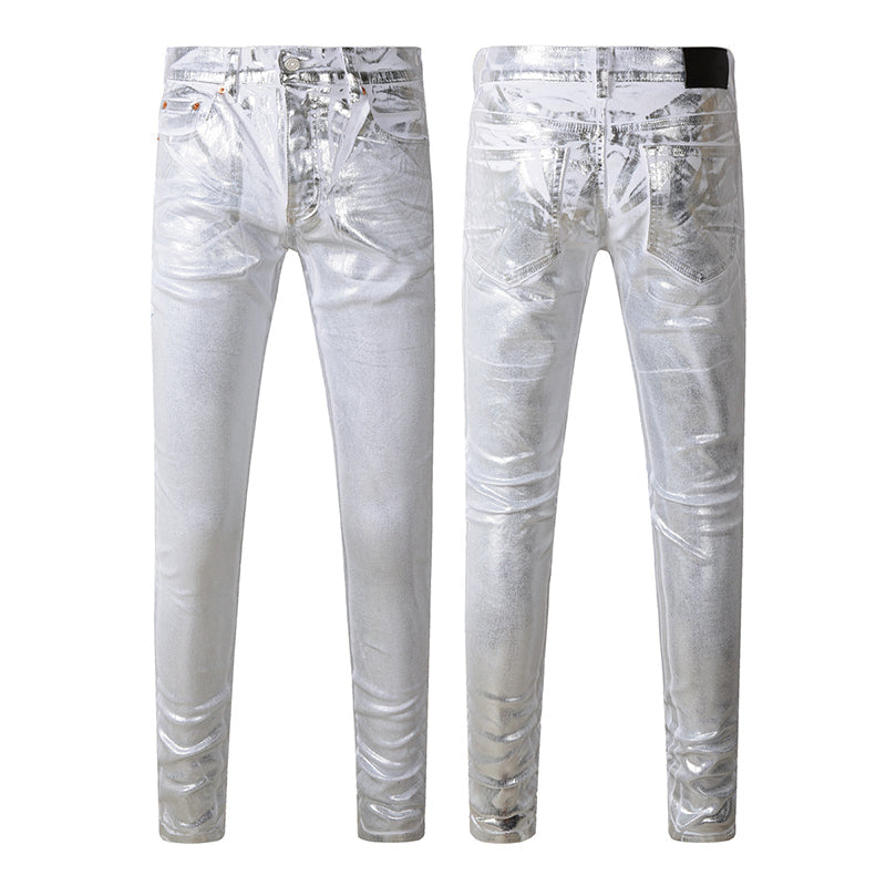 purple brand jeans Pure Cotton High Street Trend