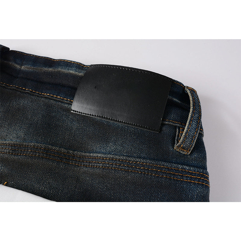 purple brand jeans Pure Cotton High Street Trend