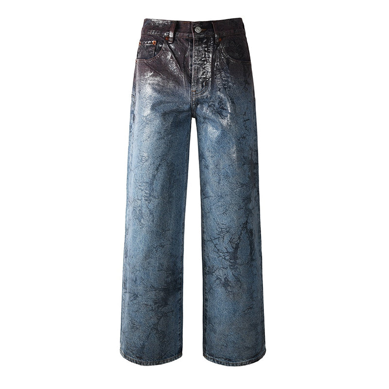 purple brand jeans Rhinestones #109