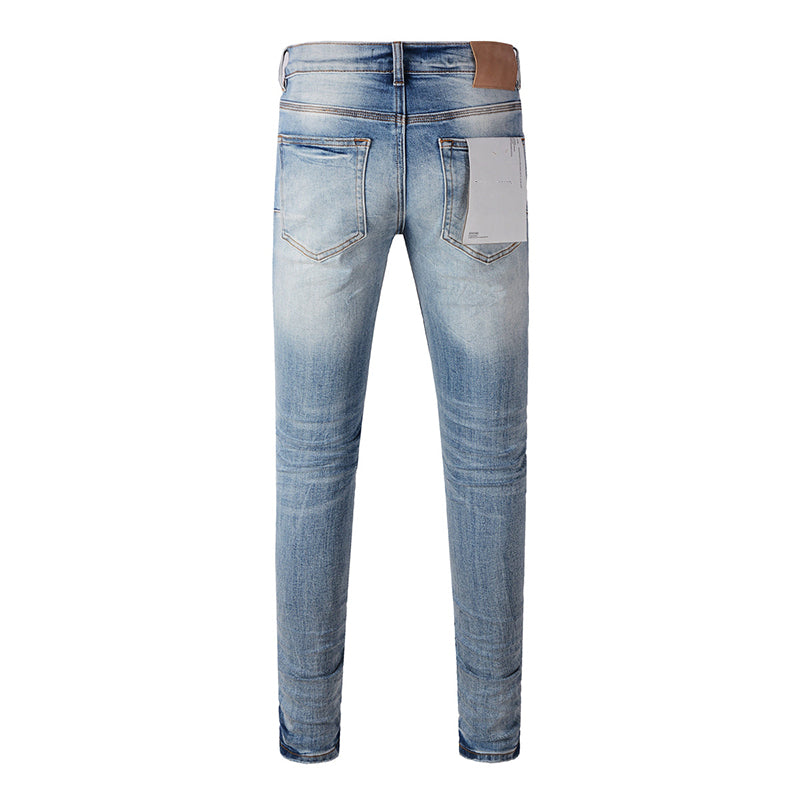 purple brand jeans Pure Cotton High Street Trend