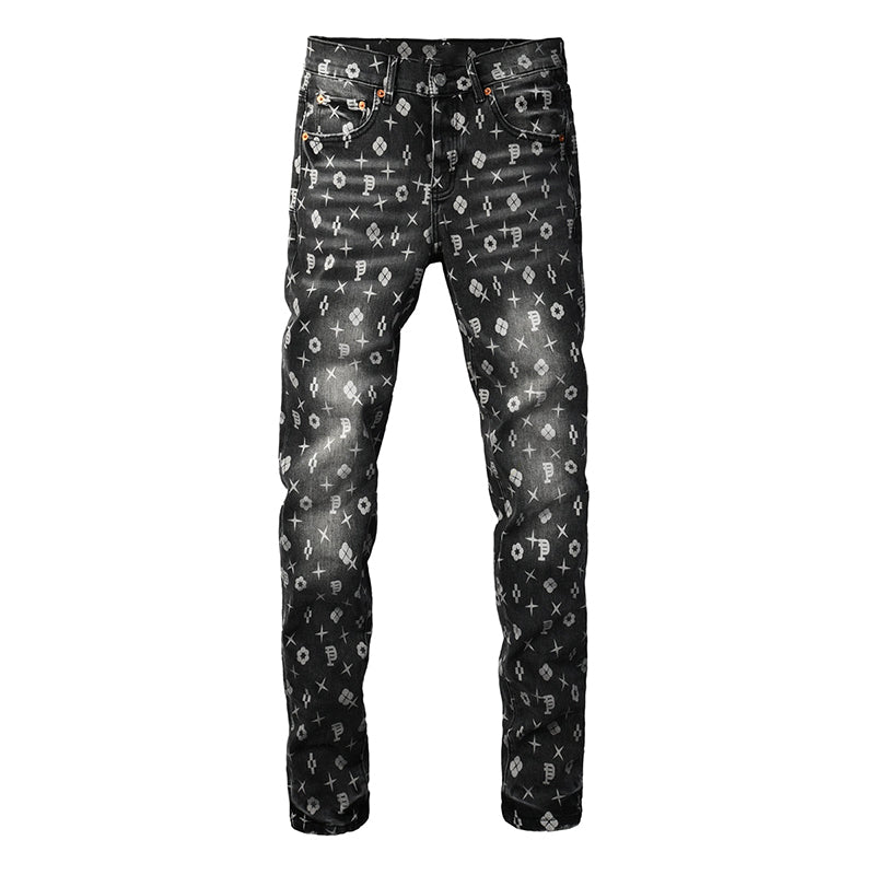 purple brand jeans High Street Distressed