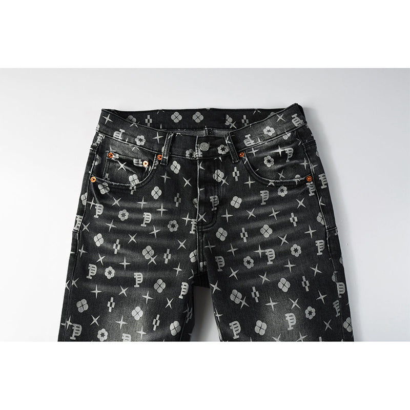 purple brand jeans High Street Distressed