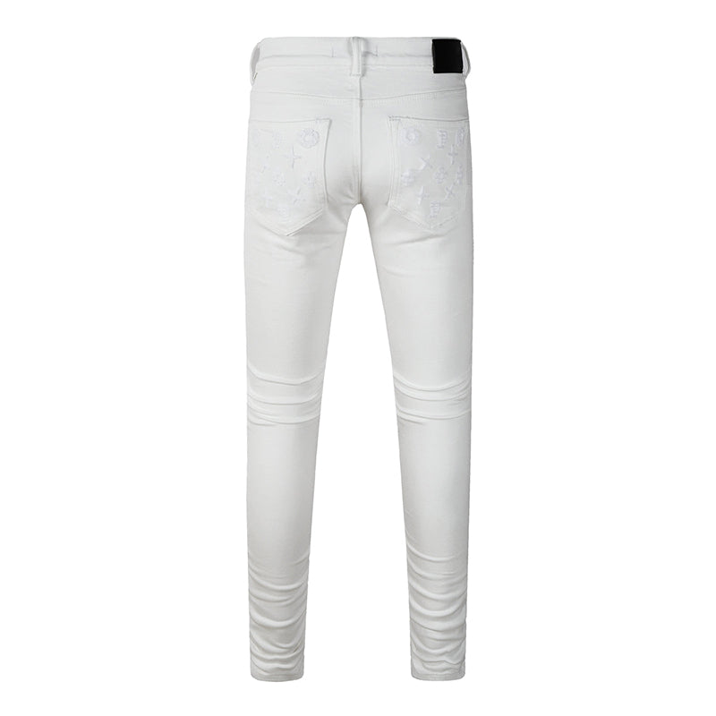 purple brand jeans High Street Distressed
