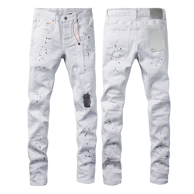 purple brand jeans Pure Cotton High Street Trend