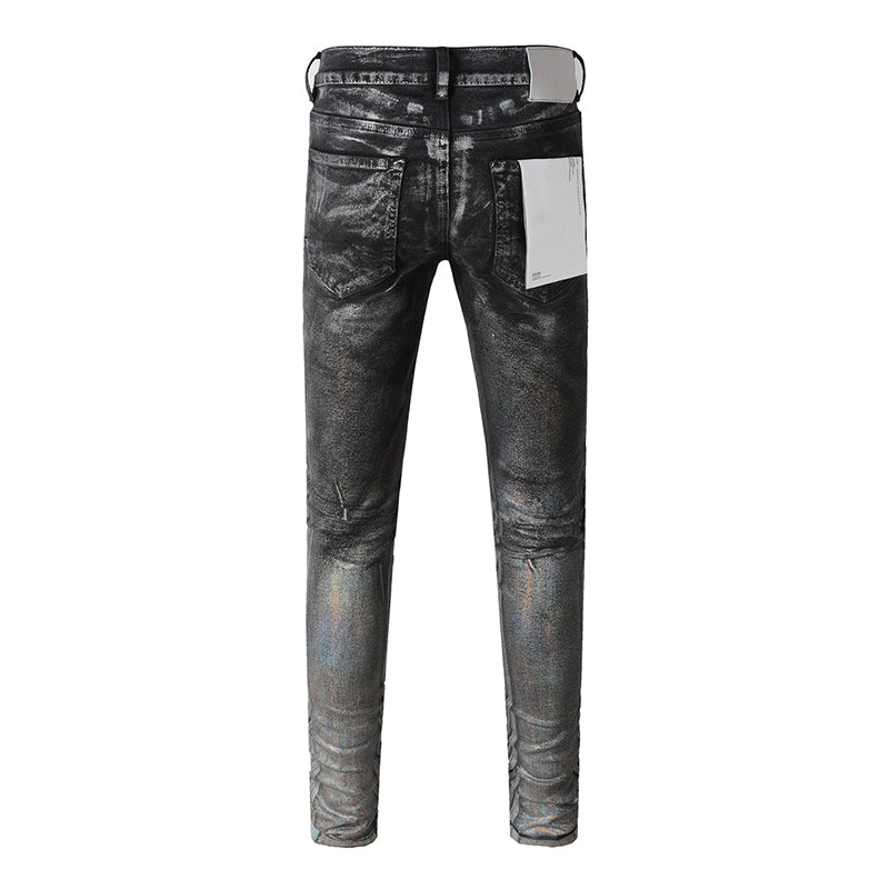 purple brand jeans Pure Cotton High Street Trend