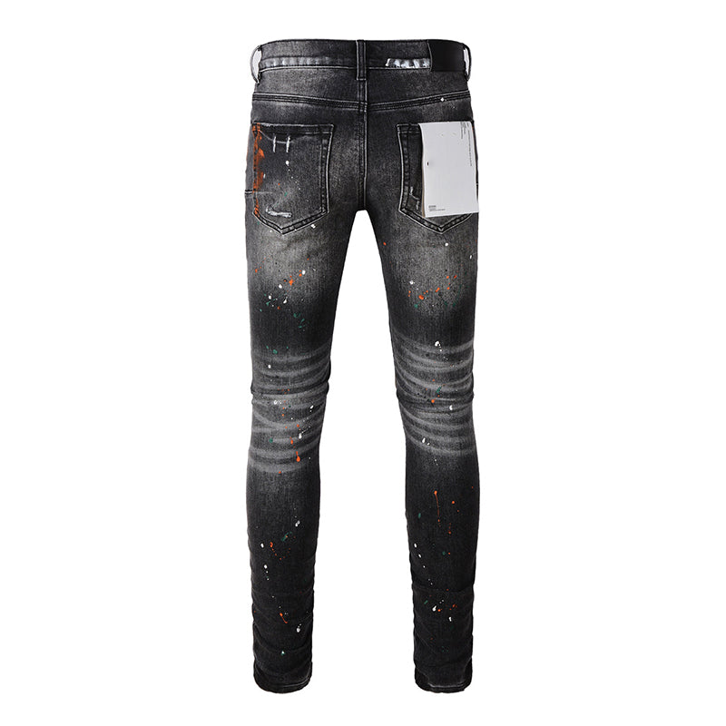 purple brand jeans Pure Cotton High Street Trend