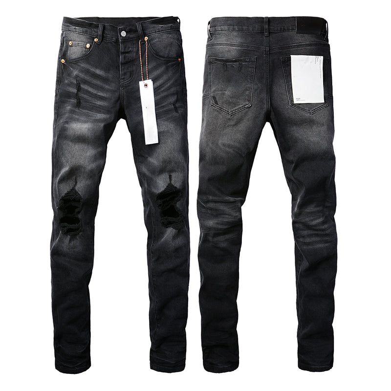 purple brand jeans Pure Cotton High Street Trend