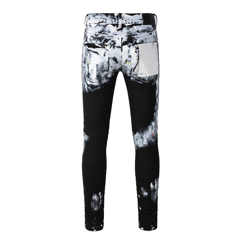 purple brand jeans Pure Cotton High Street Trend