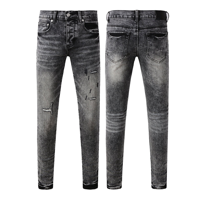 purple brand jeans Pure Cotton High Street Trend