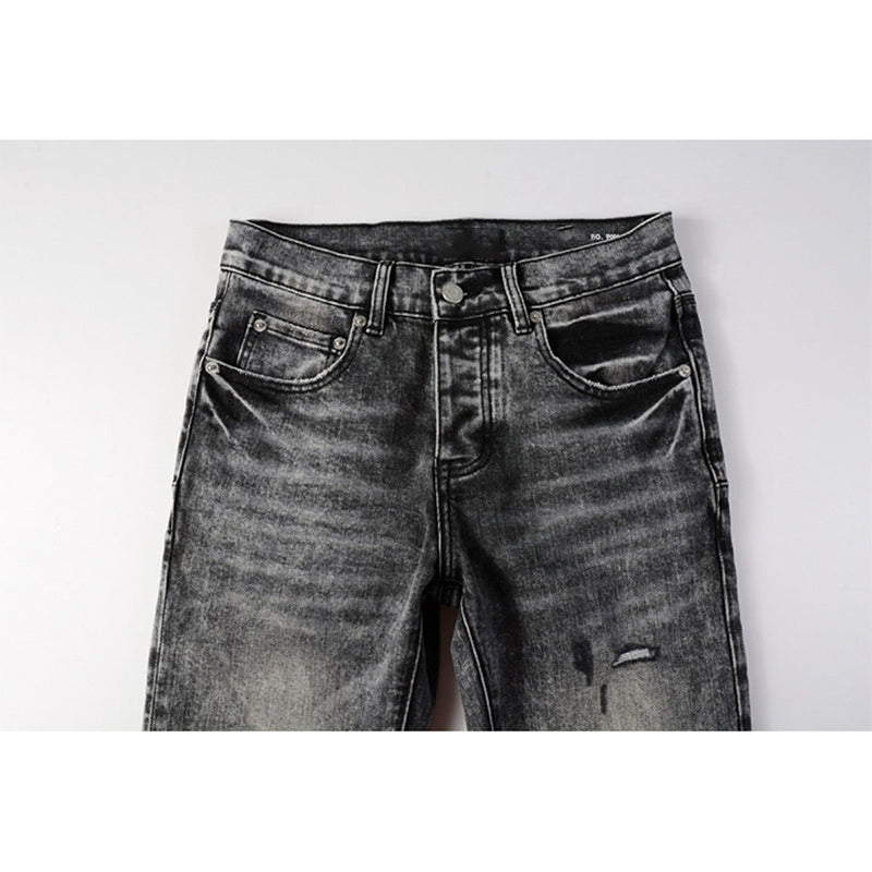 purple brand jeans Pure Cotton High Street Trend