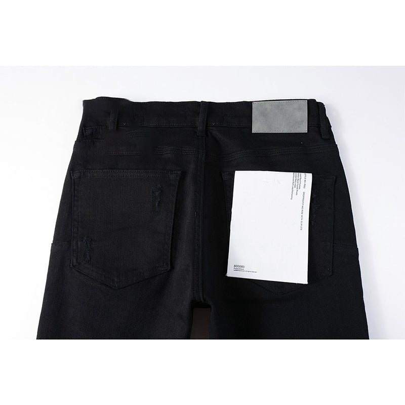 purple brand jeans Pure Cotton High Street Trend