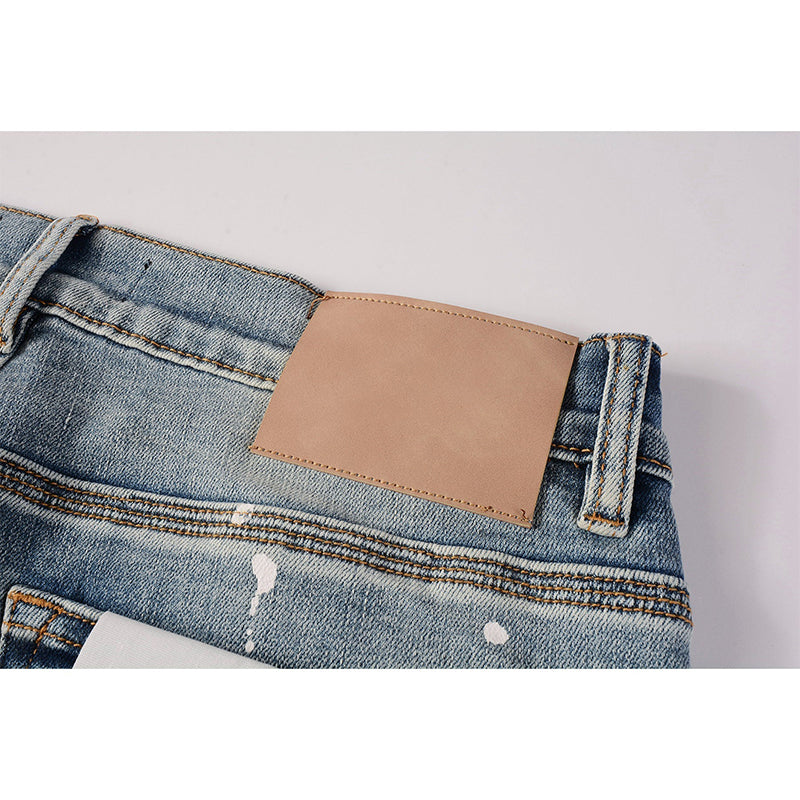 purple brand jeans Pure Cotton High Street Trend