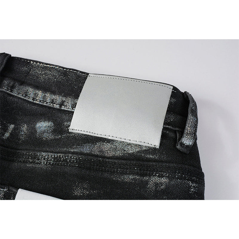 purple brand jeans Pure Cotton High Street Trend