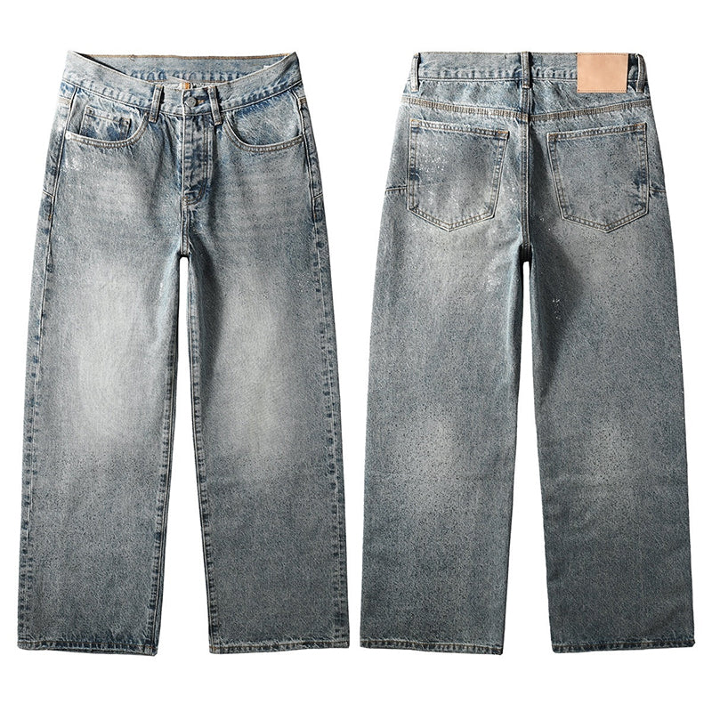 purple brand jeans Rhinestones #101