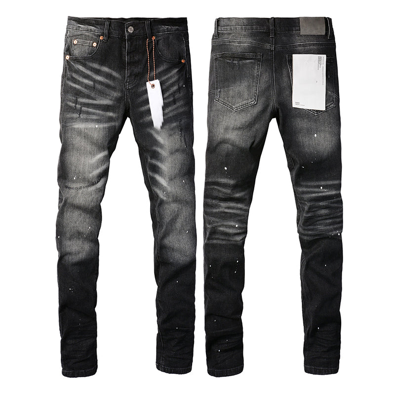 purple brand jeans Pure Cotton High Street Trend