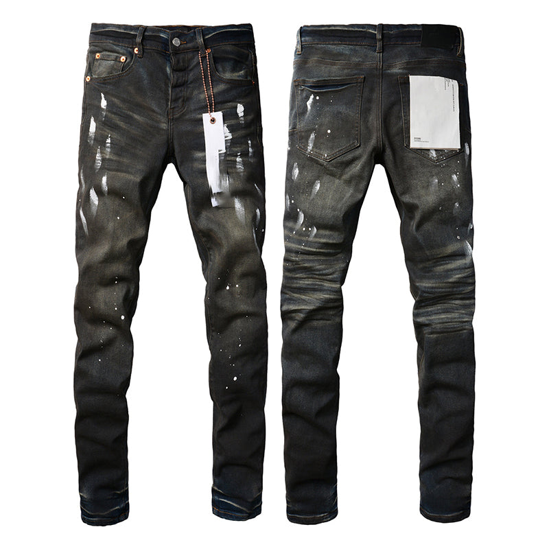 purple brand jeans Pure Cotton High Street Trend
