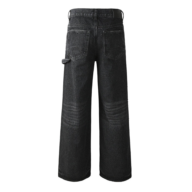 purple brand jeans Rhinestones #104