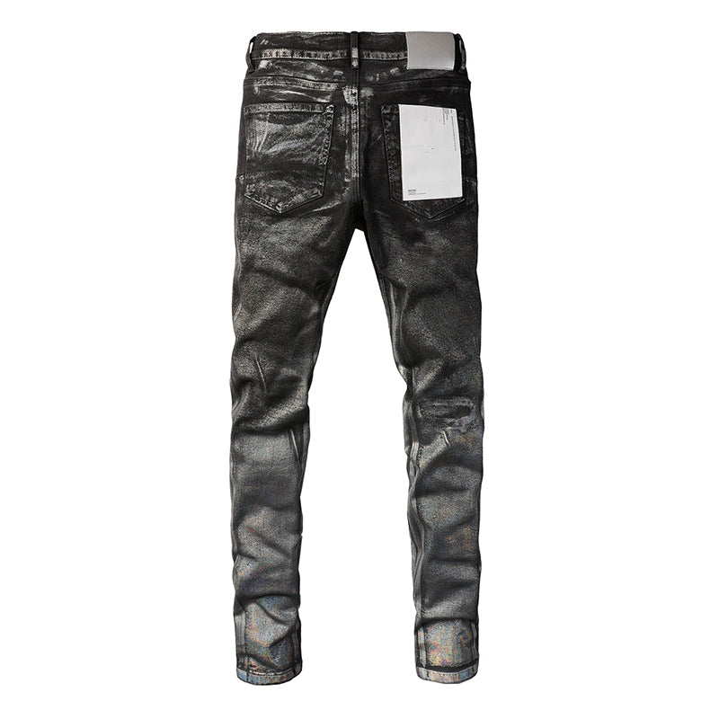purple brand jeans Pure Cotton High Street Trend