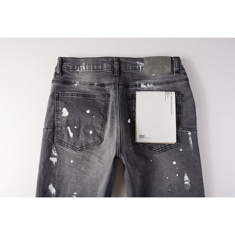 purple brand jeans Pure Cotton High Street Trend