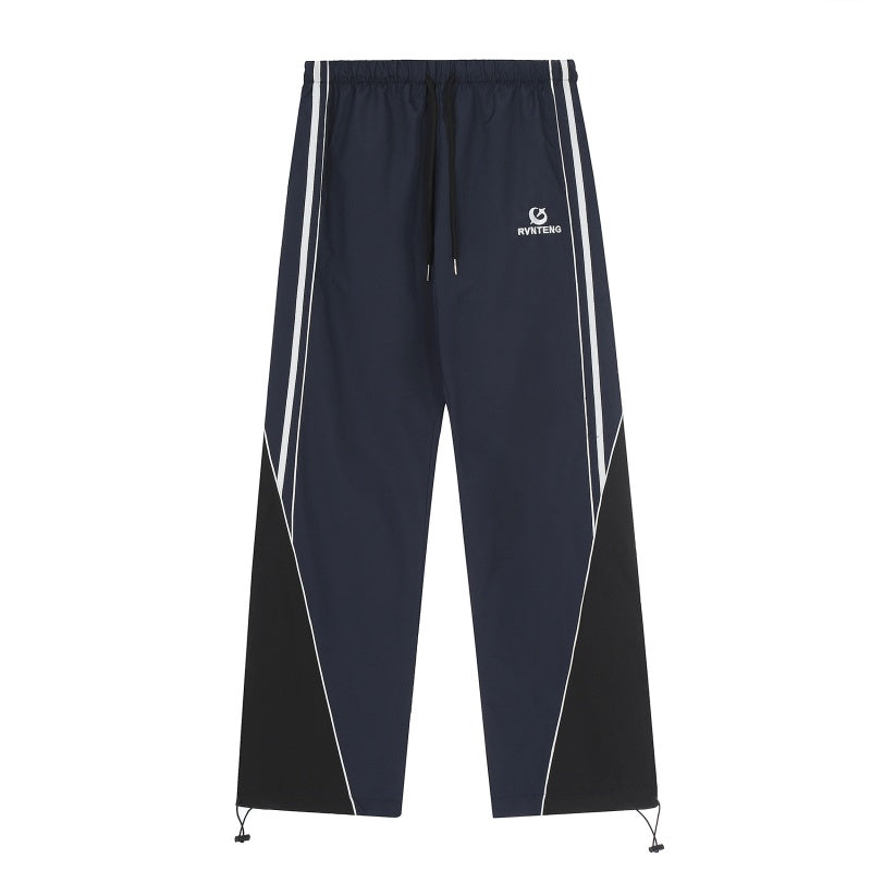 American-style streetwear harem pants Elastic Waist Drawstring Sport Trousers