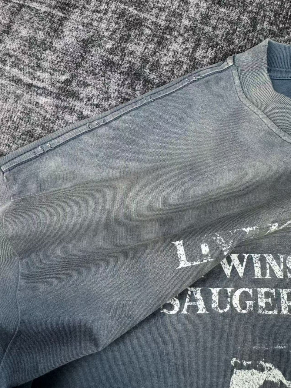 Vintage style washed summer wear T shirt