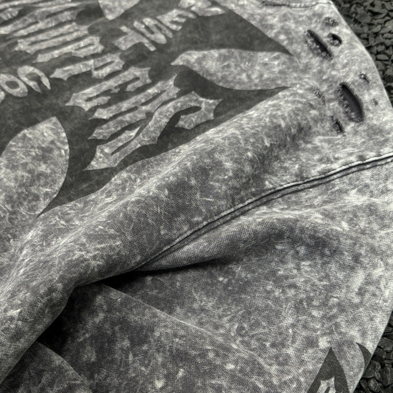 Unisex Vintage  sweatshirt West Coast CSFGANG Limited Edition Crewneck Sweatshirt – Heavyweight fabric with a washed, distressed finish and multiple hand-cut, distressed details.