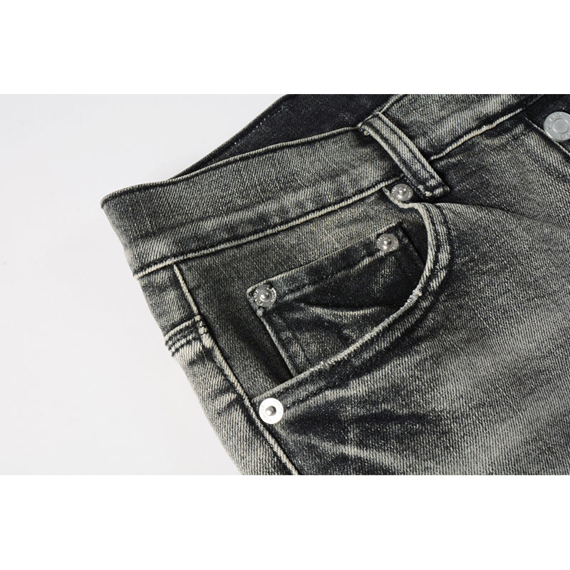 purple brand jeans Pure Cotton High Street Trend