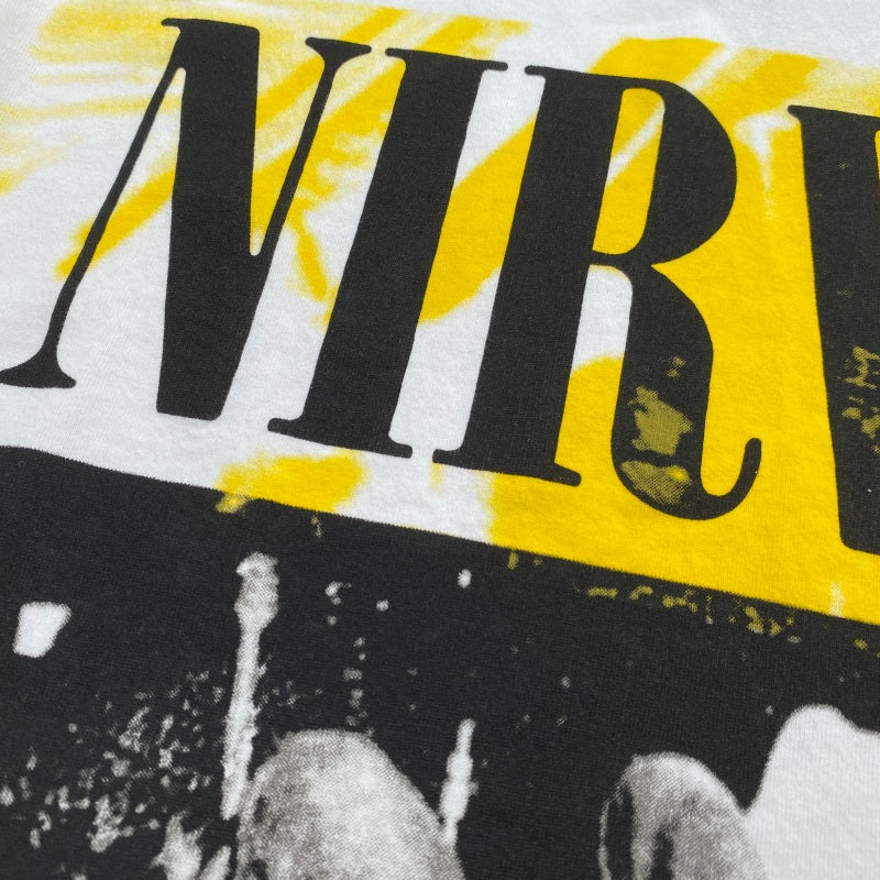 Unisex Vintage T Shirts Kurt Cobain Direct-to-Garment (DTG) Print – High-Street Vintage Style, Heavyweight Fabric, Distressed Washed Finish