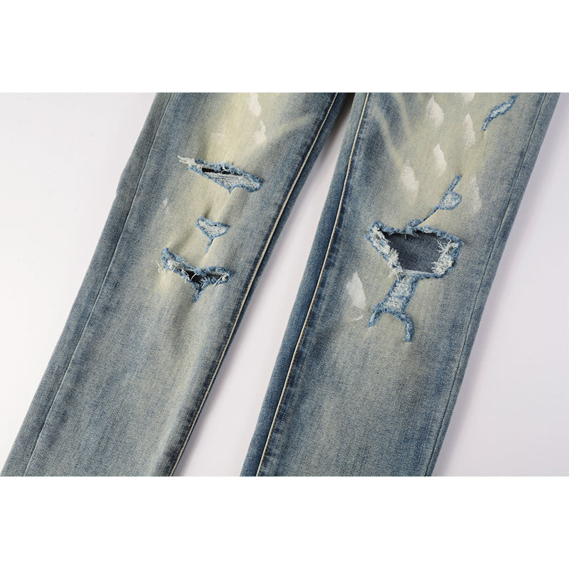 purple brand jeans Pure Cotton High Street Trend