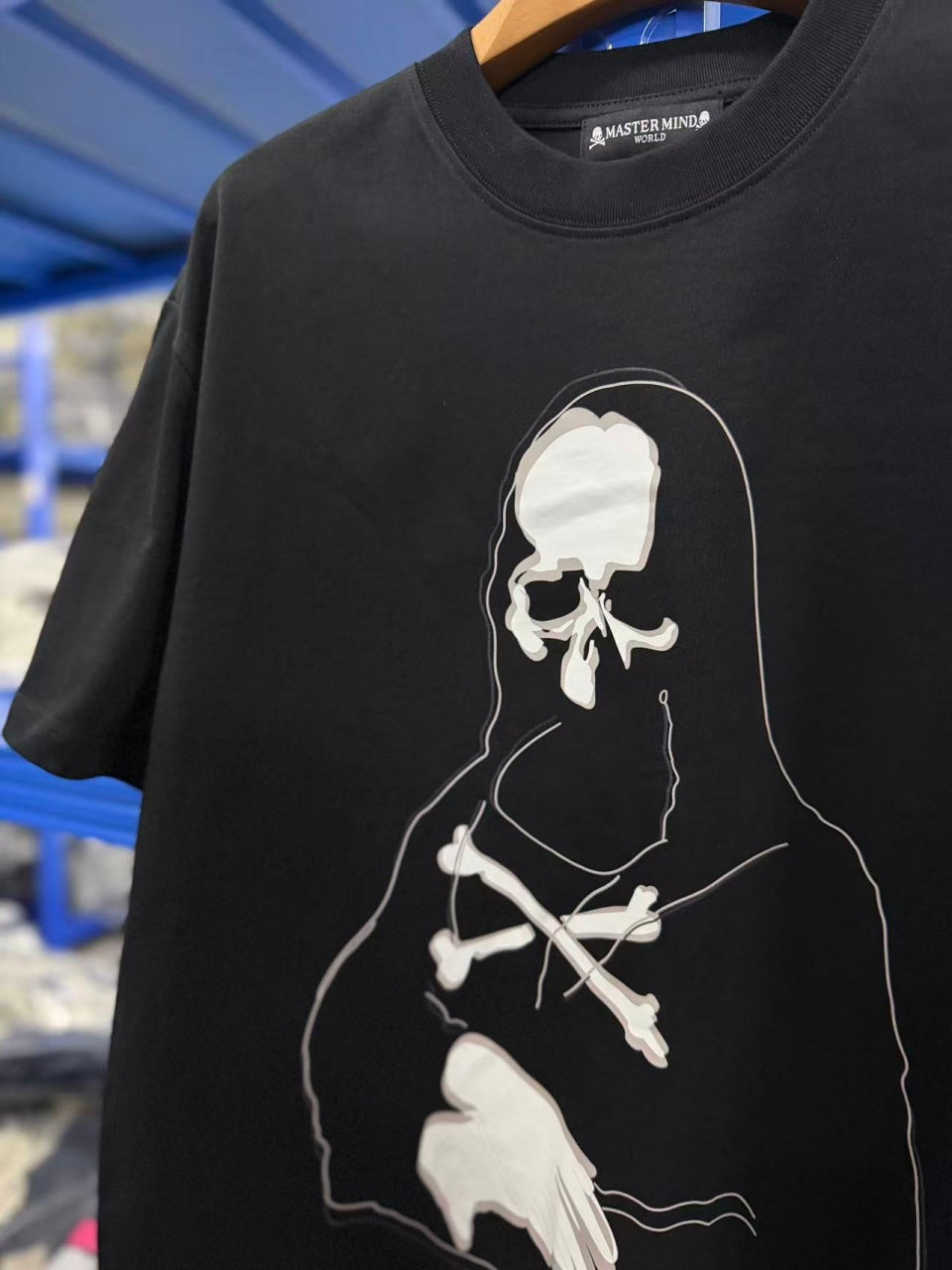 Vintage style washed summer wear T shirt Skull