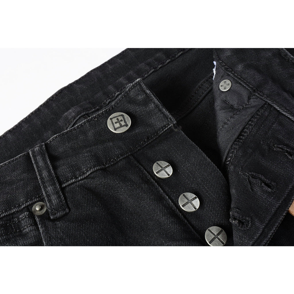 KSUBI Jeans Men's Straight High Street Pants