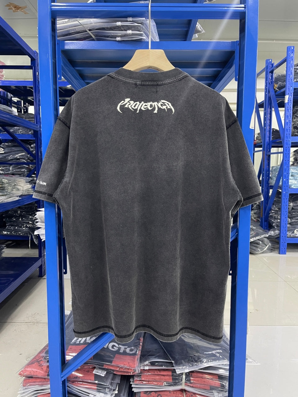 Vintage style washed summer wear T shirt