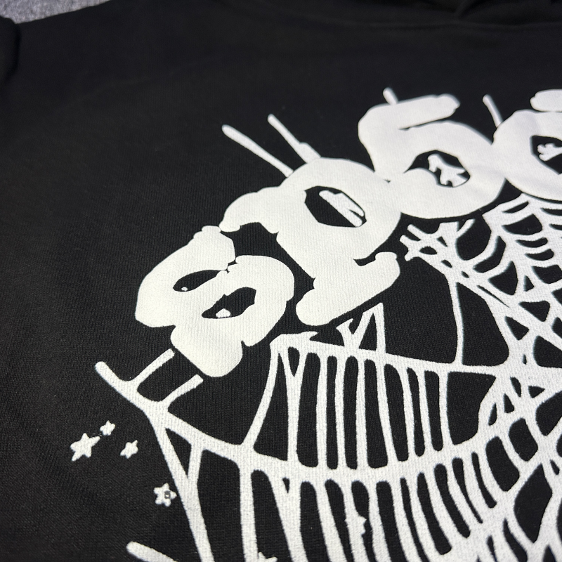 Spiderweb hoodie High-quality pure cotton for autumn and winter