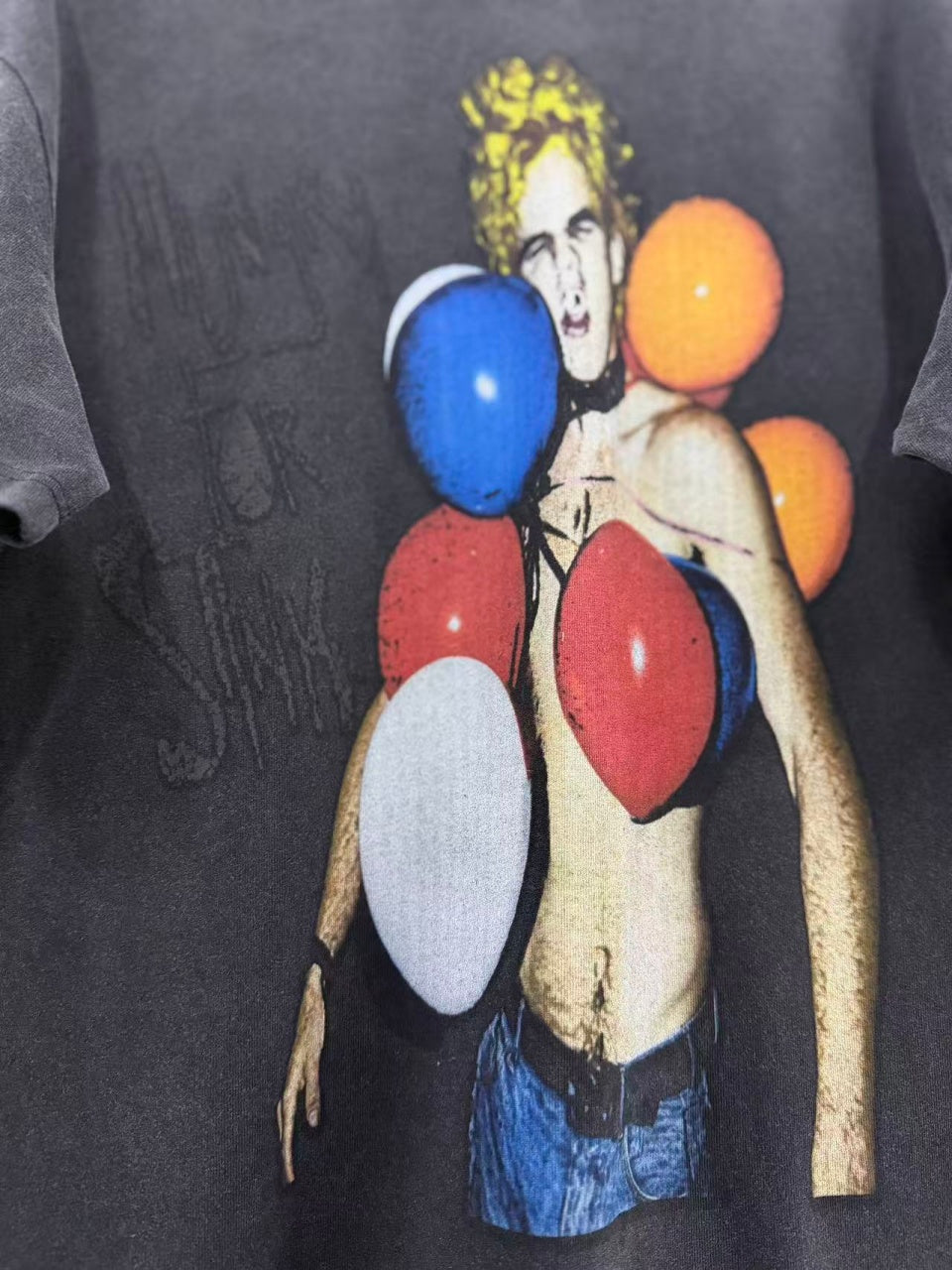 Vintage style washed summer wear T shirt