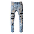 Men Trendy Jeans Pure cotton high quality